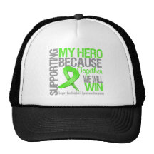 Supporting My Hero - Non-Hodgkins Lymphoma Hat
