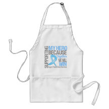 Supporting My Hero - Prostate Cancer Awareness Apron