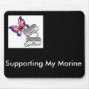 Supporting My Marine mousepads