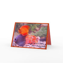 Supreel Melon-Red and Snakeskin Greeting Card by Rb_barnes2 Supreel Melon-Red and Snakeskin Greeting Card