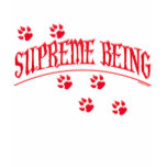 Supreme Being "Paws" Black Shirts