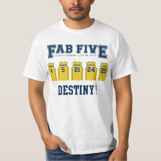 fab 5 t shirt