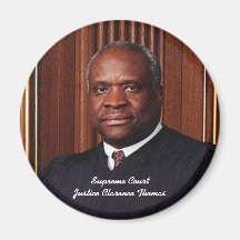 Supreme Court Justice Clarence Thomas Refrigerator Magnets