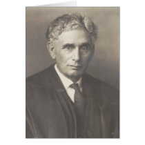 Supreme Court Justice Louis Dembitz Brandeis Greeting Card