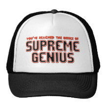 Supreme Genius Trucker Hat