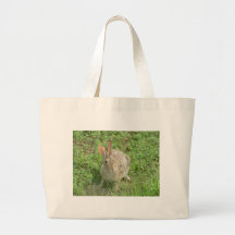 Suprised Bunny Tote Bag