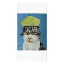 suprised cat photo cards
