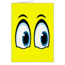 SUPRISED EYES CARD