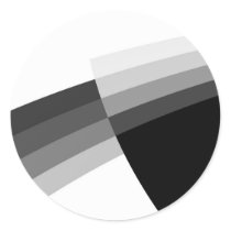 suprision round sticker