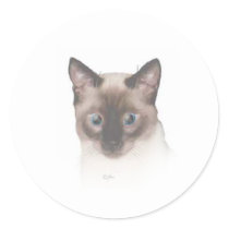 Sur Boo Siamese stickers