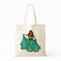 Sura Belly Dancer Tote Bag by LacyChenault Sura Belly Dancer Tote Bag