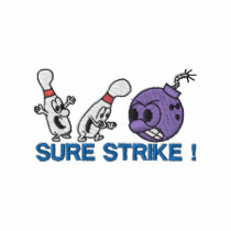 Sure Strike embroidered shirts by ZazzleEmbroidery Sure Strike embroidered shirts