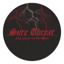Sure Threat Sticker by TimSurethreatboyer Sure Threat Sticker