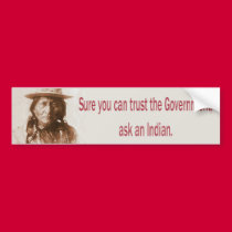 Sure you can trust the government bumper stickers