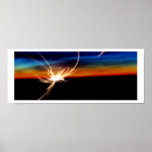Sureal Sunset Poster