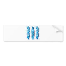 Surf Board Bumper Stickers