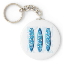 Surf Board Keychain