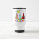 Surf Board Meeting mug