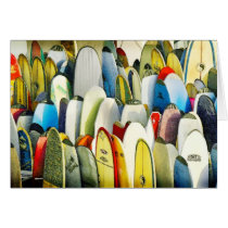 Surf Board Row Cards by BadzCo Surf Board Row Cards