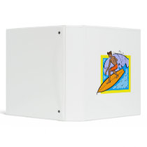Surf Boy 3 Ring Binders