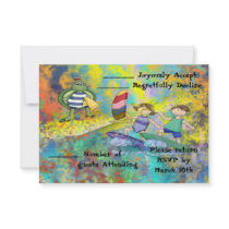 Surf Buddies Custom Invite