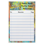 Surf Buddies Custom Stationery