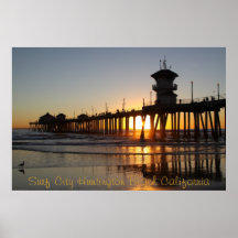 Surf City HB CA Print