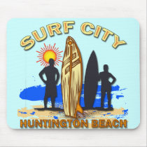 SURF CITY HUNTINGTON BEACH MOUSE PAD