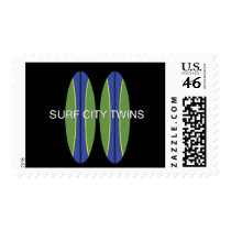Surf City Twin Surfboards postage