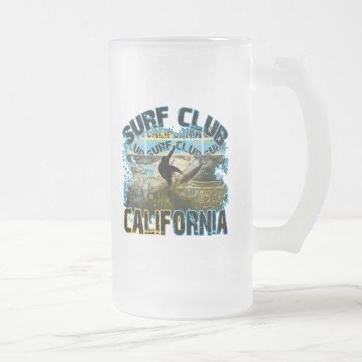 Surf Club California Coffee Mug