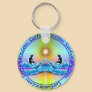 Surf Disco Keychain