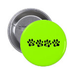 SURF DOGGY PAW PRINTS MOTTO ATTITUDE HAPPY LIFE buttons
