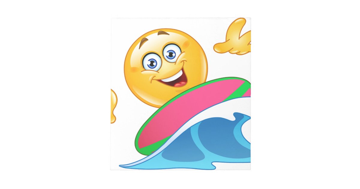 Surf Emoji Notepad 