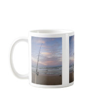 Surf Fishing Florida at Sunset Mugs