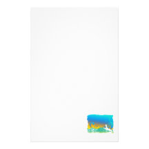 Surf Girl Customized Stationery