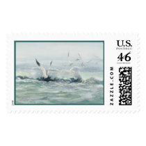 SURF GULLS & SEA by SHARON SHARPE postage by sharonsharpe SURF GULLS & SEA by SHARON SHARPE postage