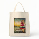 Surf Inspired Beach Art Collage bags