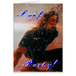 Surf Party Card - Customizable
