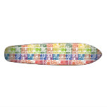 Surf Patterns Skate Board Deck