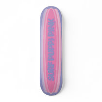 SURF Puppi PINK Skate Deck