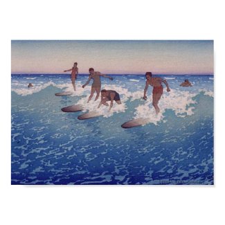 'Surf-Riders, Honolulu' - Poster print