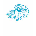 Surf Sistah vintage t-shirts