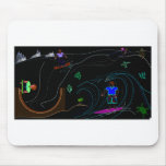 SURF-SKATE-SNOWBOARD MOUSE PAD