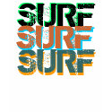 SURF SURF SURF Singlet t-shirts