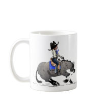 Surf the Dirt Blue Roan Mug