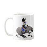 Surf the Dirt Blue Roan Mug