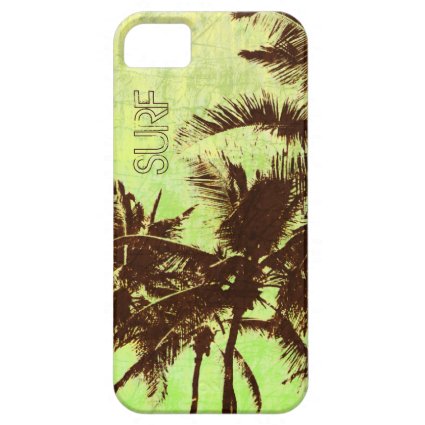 surf - tropical palms iPhone 5 covers