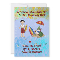 Surf up Dude Invite