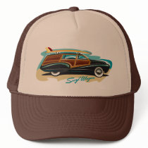 Surf Wagon Woody Hats