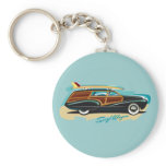Surf Wagon Woody Keychains